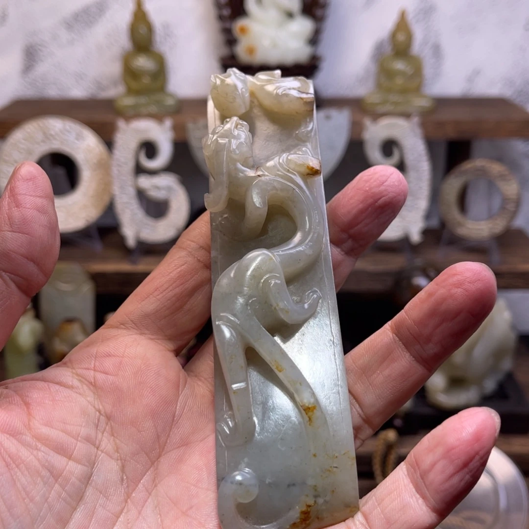 和田玉挂件未镶嵌已*置