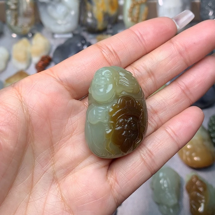 和田玉挂件未镶嵌