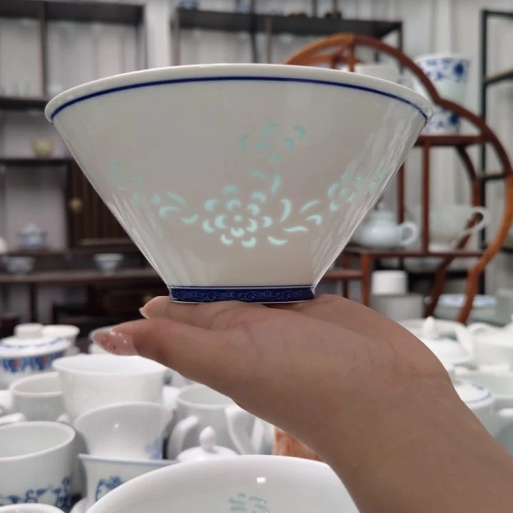 瓷清韵6.5寸面碗两只装