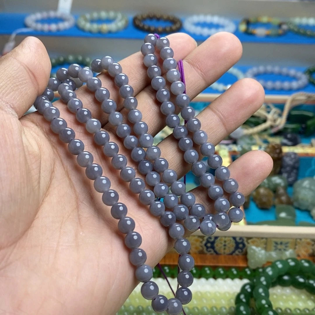 和田玉手串未镶嵌