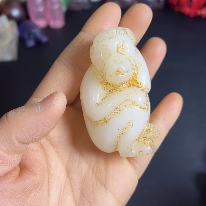 白玉菩提把件一个一个