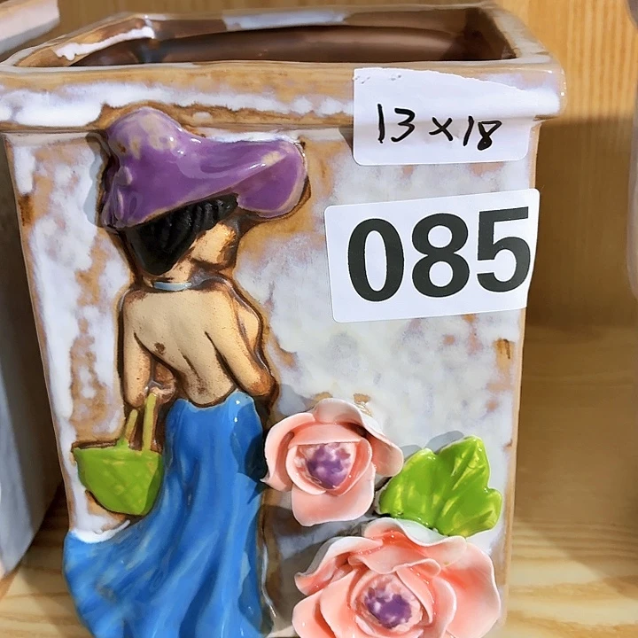 多肉花盆满15包邮