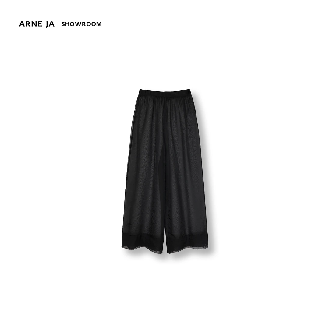 ARNE JA|轻盈美学小众时髦百搭网纱呼吸感长裤A710