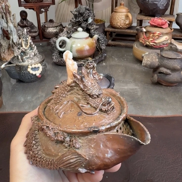 *****陶盘柴烧福新品方法