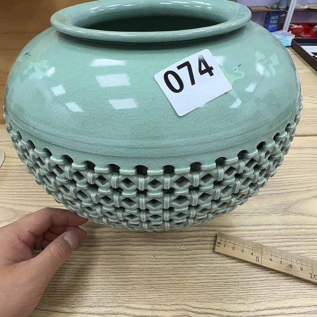 瓷片工艺品摆件瓷器摆件正能量