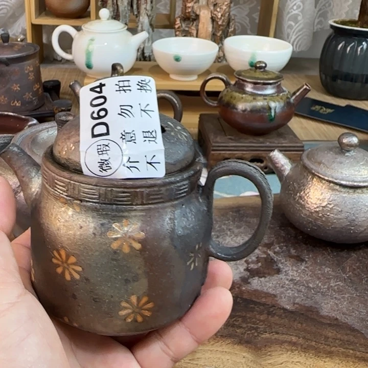 紫砂茶壶婉*柴烧福利新品多多