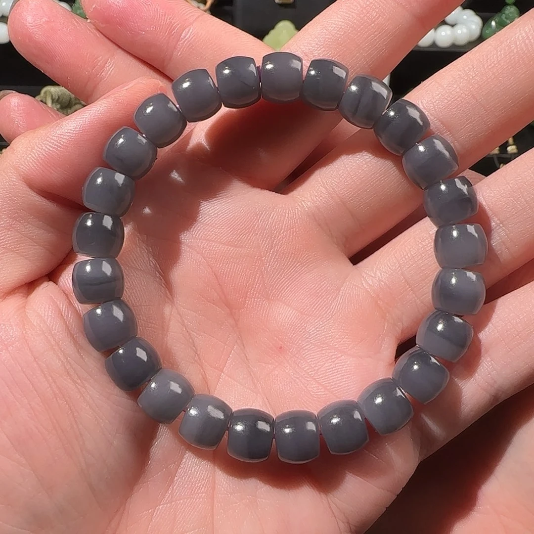 和田玉未镶嵌手链卡9