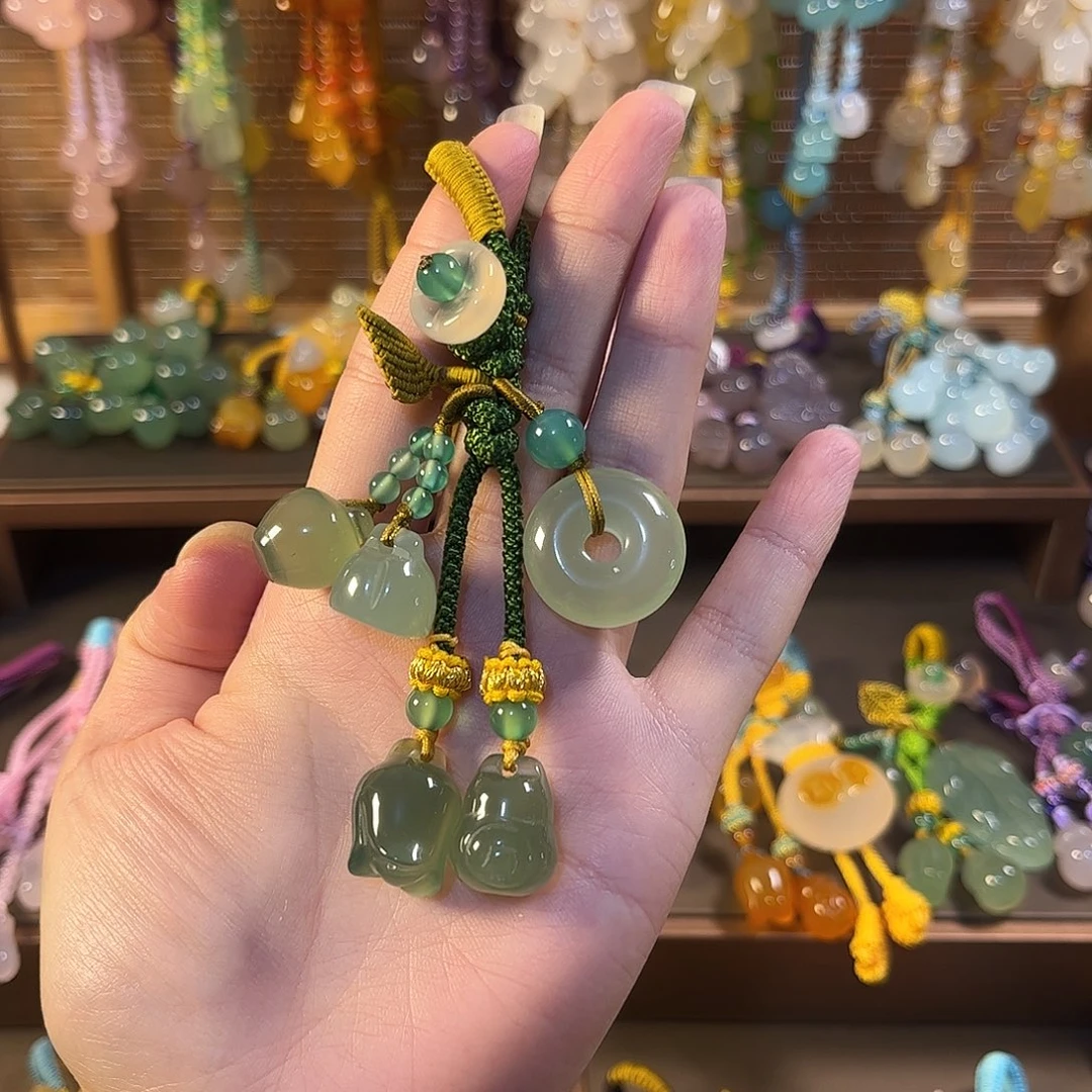 玛瑙/玉髓未镶嵌车挂