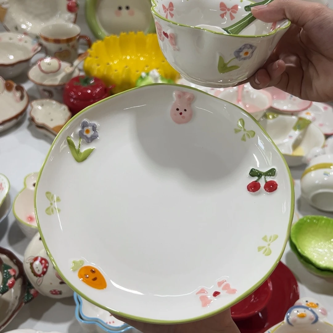 摆件高温陶瓷釉下彩正品！