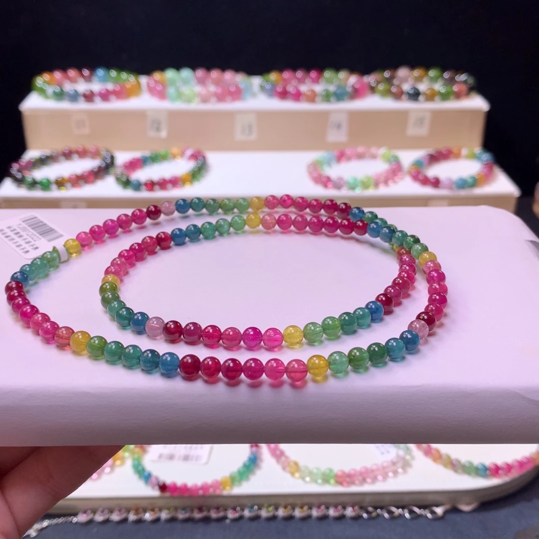 未镶嵌手链碧玺碧玺