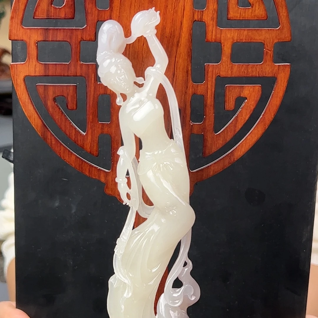 和田玉未镶嵌摆件