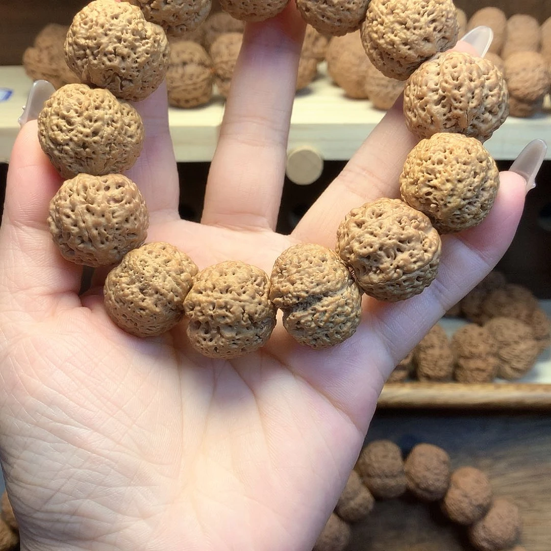 往***过金刚菩提手串24原桩菠萝蜜