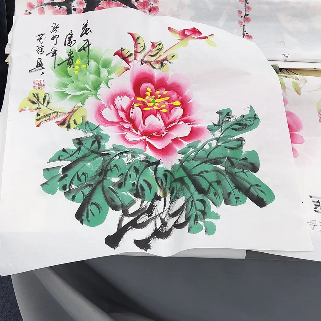 国画纯手绘作品欣赏