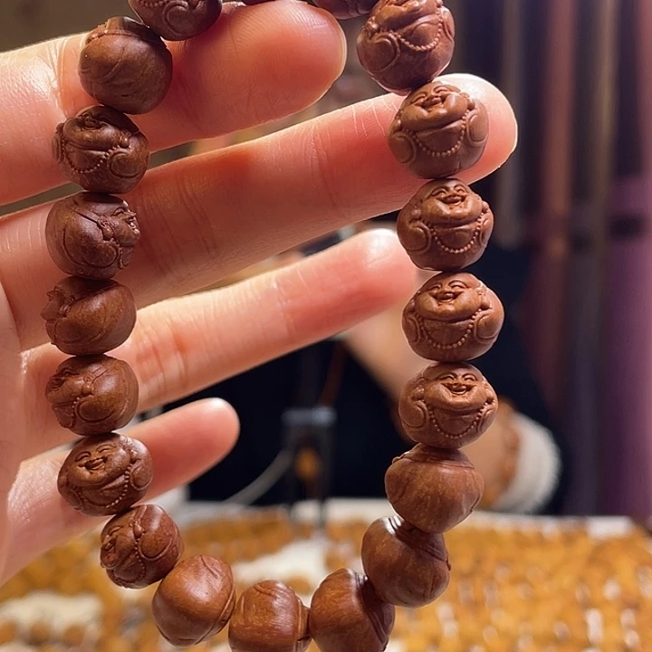 手串/手链橄榄核龙纹桃核