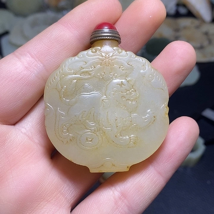 和田玉（糖玉）未镶嵌颈饰