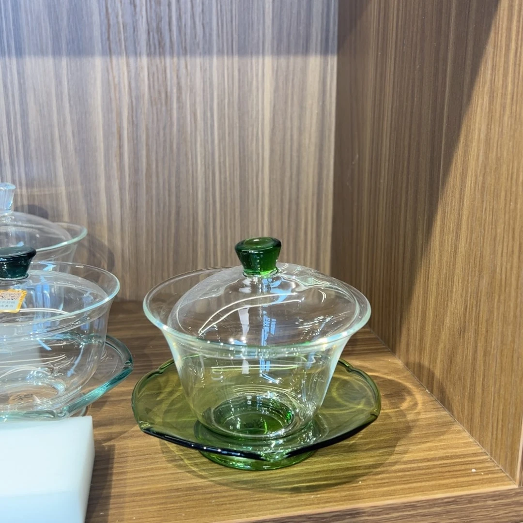 荷叶盖碗墨绿色、、、