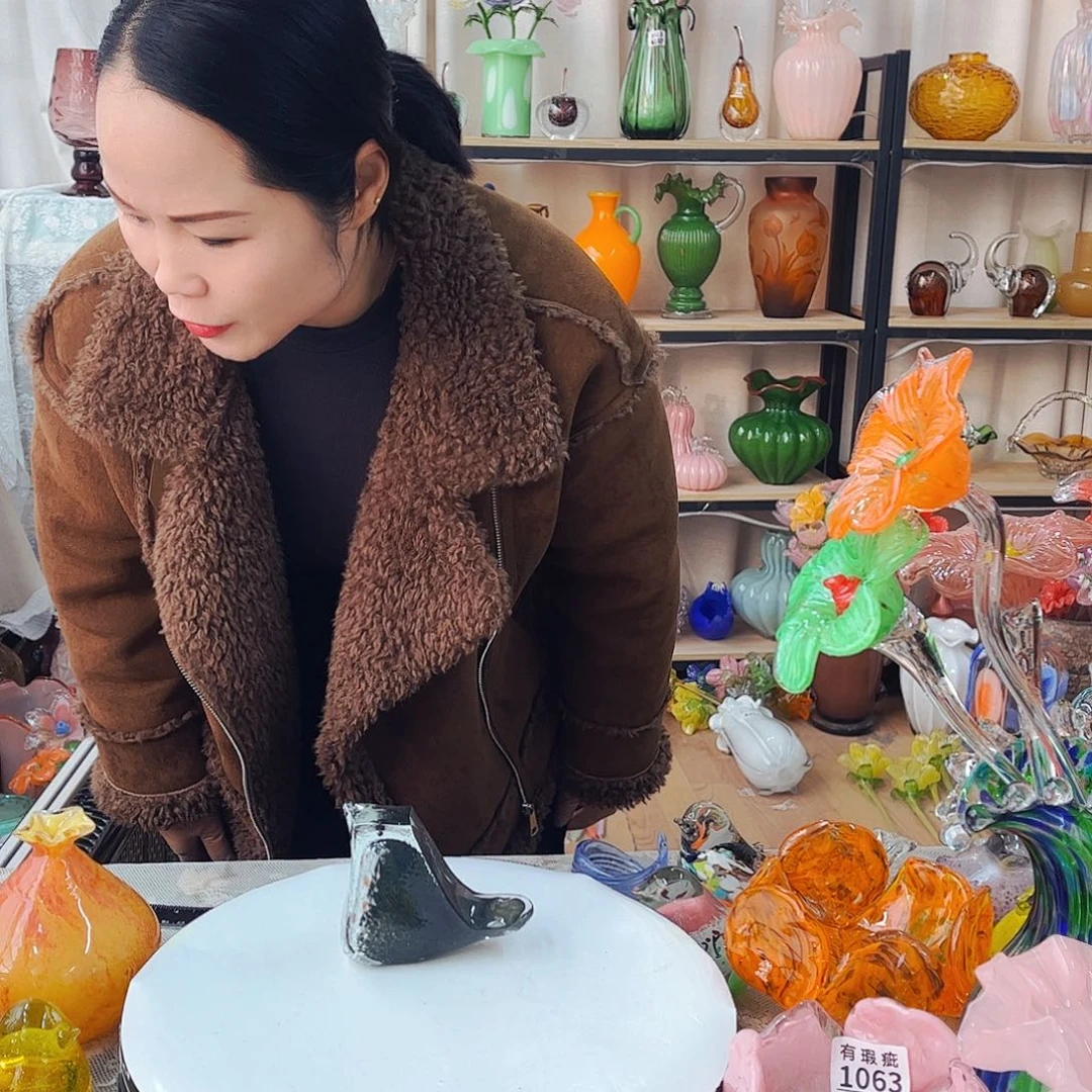 方块鸟 家悦琉璃工艺品