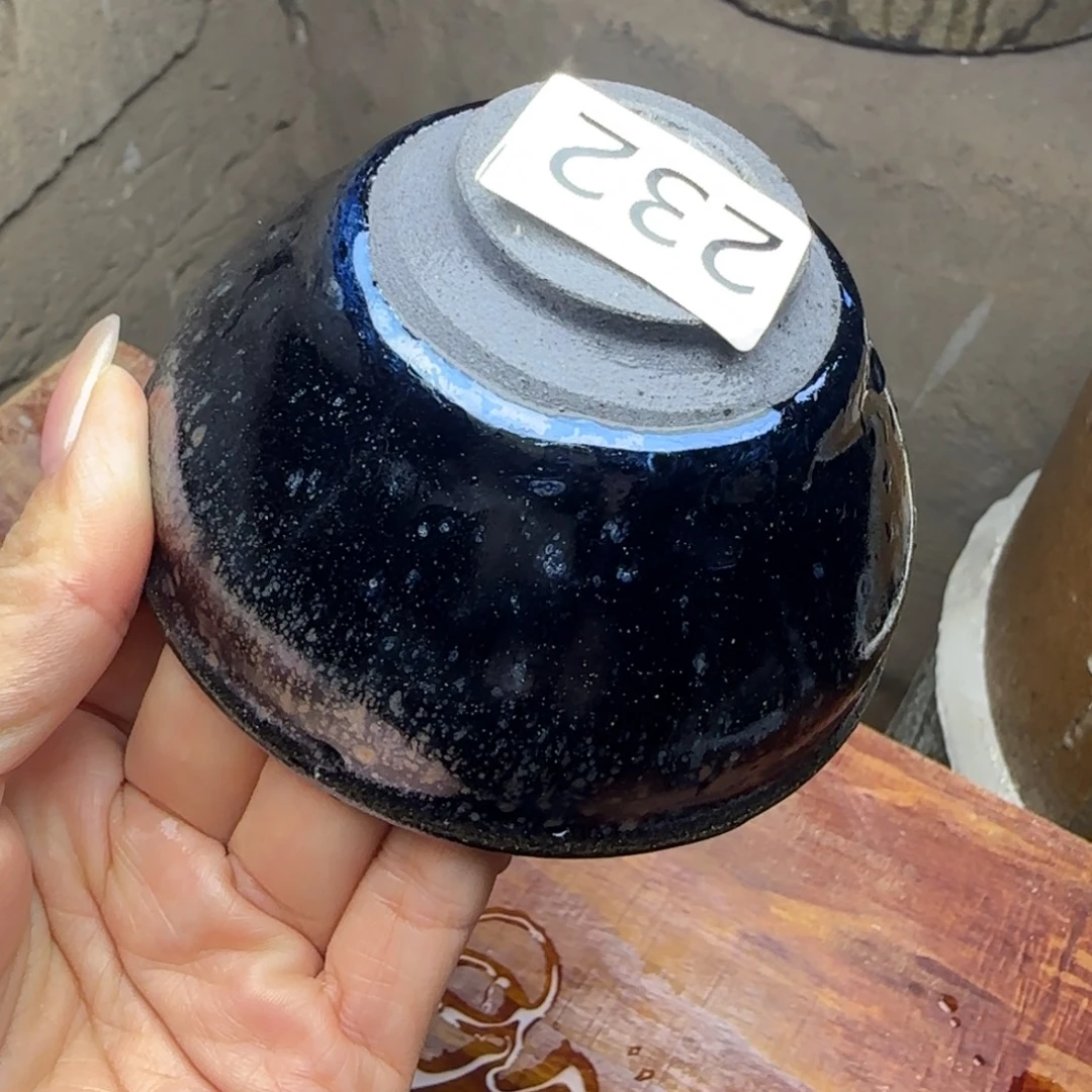 茶盏叶文凤龙窑现场开窑！！！