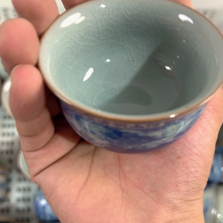 淘泥清明上河图主人杯微瑕