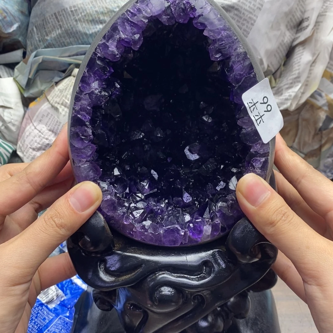 紫晶未镶嵌大型摆件（非配饰）