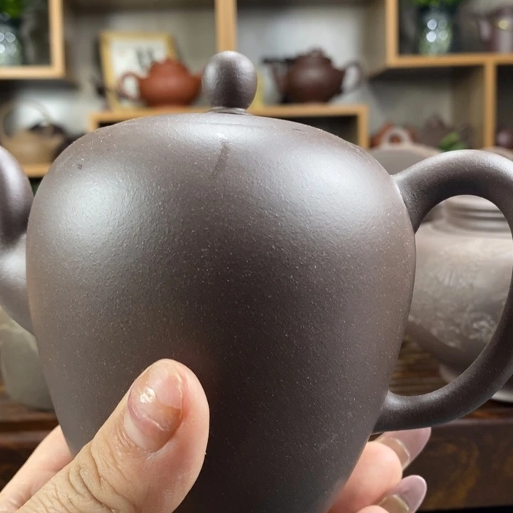 紫砂茶壶闲***海原矿紫砂壶