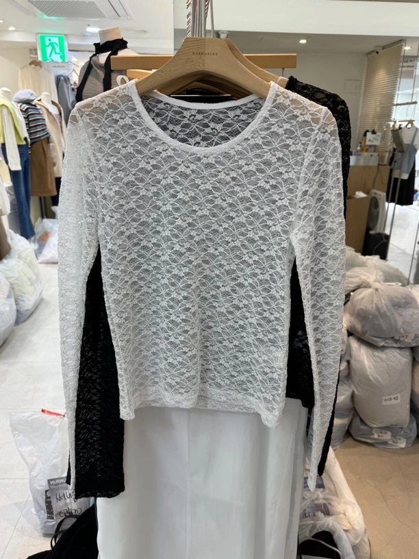 【no退no换】狮子姐姐推荐蕾丝打底白色黑色