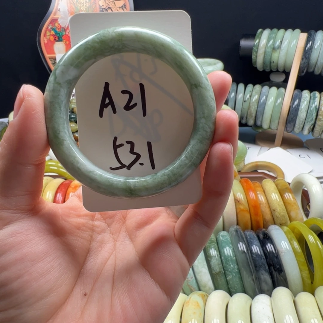 蛇纹石玉合金手镯