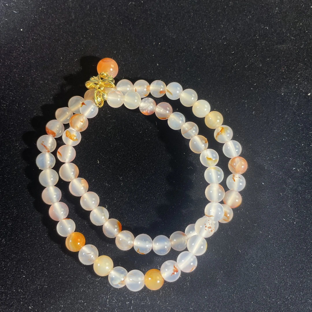 非金属仿水晶手链 手链每天早上6点直播可以来直播间看细节