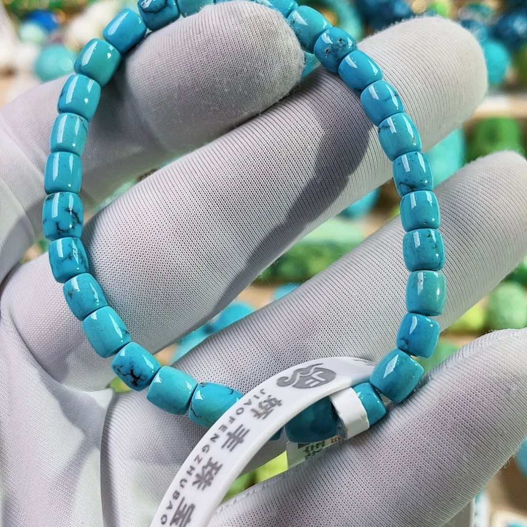 绿松石未镶嵌珠宝奇石5mm