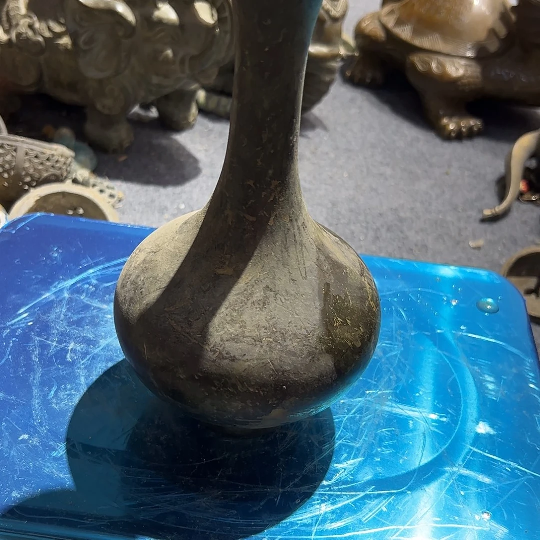 长****漏下场以说明黄铜摆件工艺品