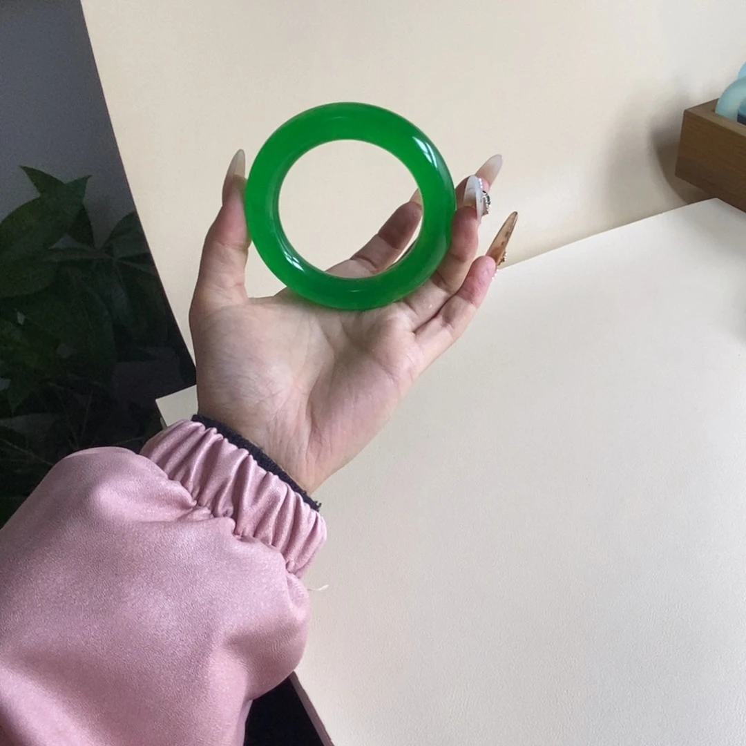 贰***玖玉时尚飘花手镯57贰陆玖