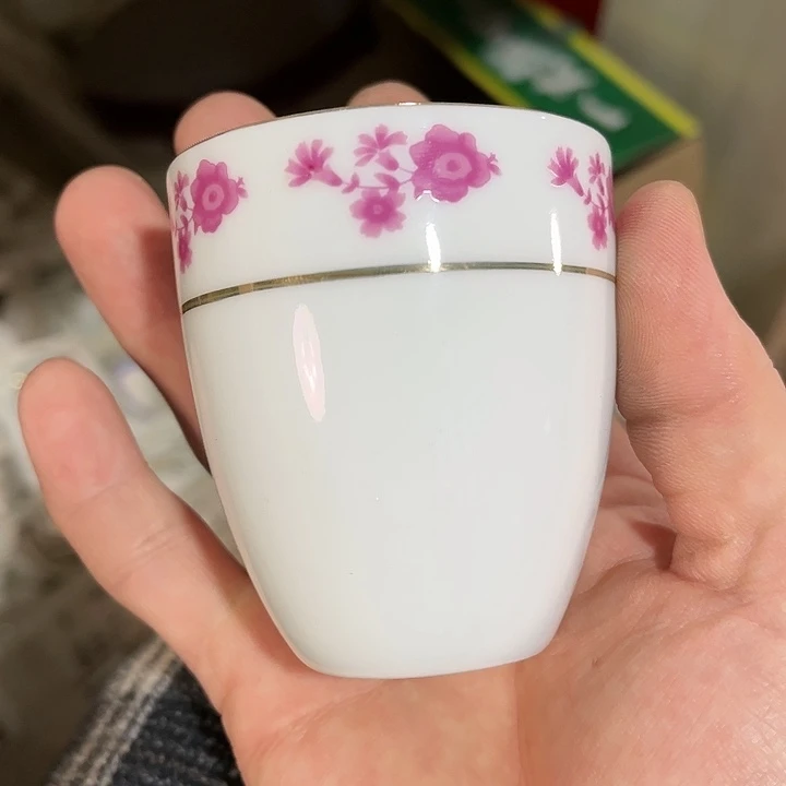 瓷片景德镇陶瓷杯子。1个