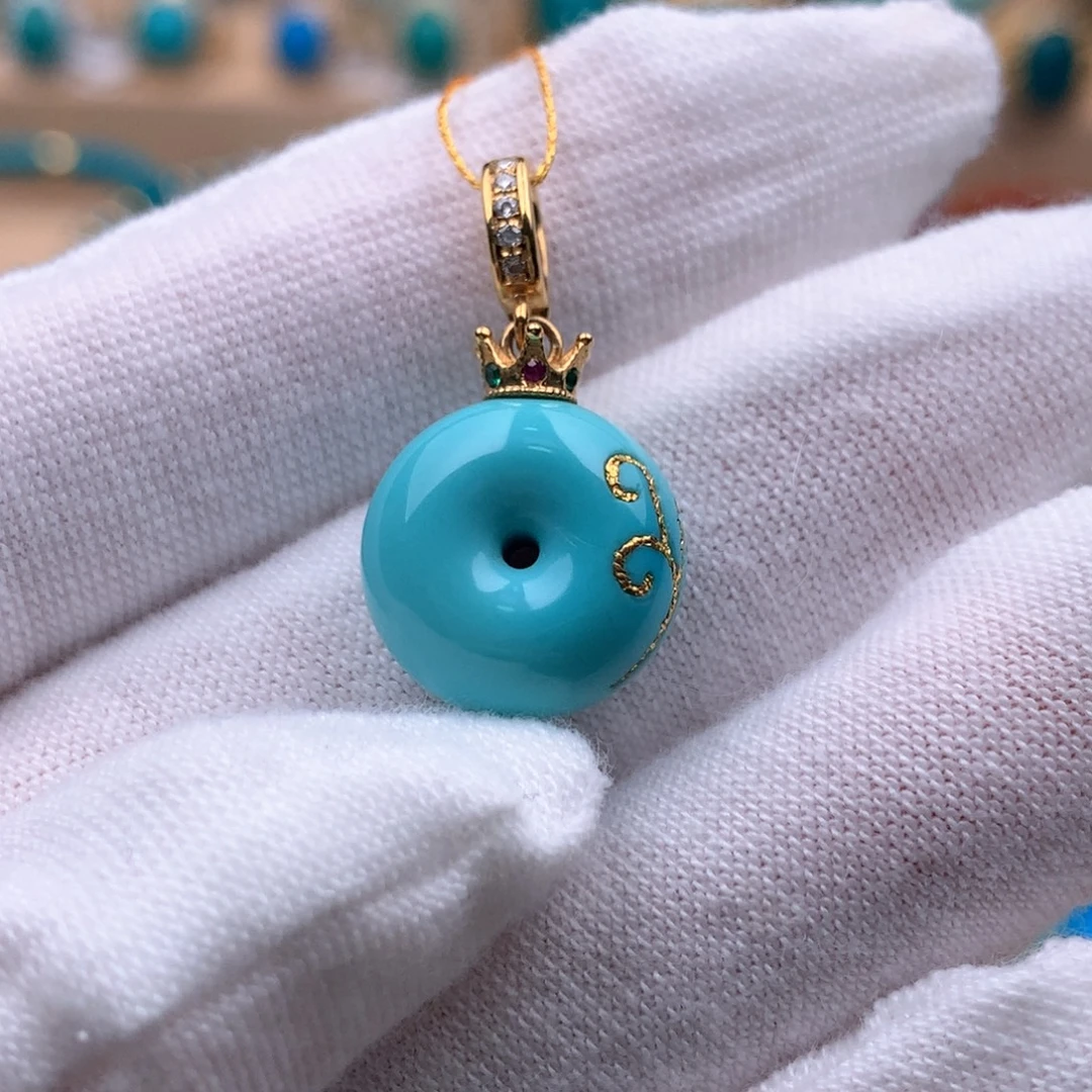 绿松石未镶嵌配饰