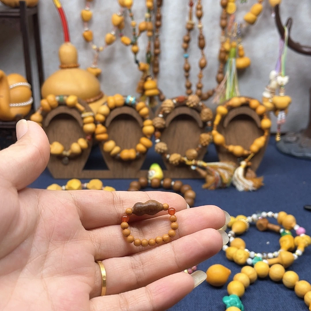 大***珠纯天然葫芦手工制作