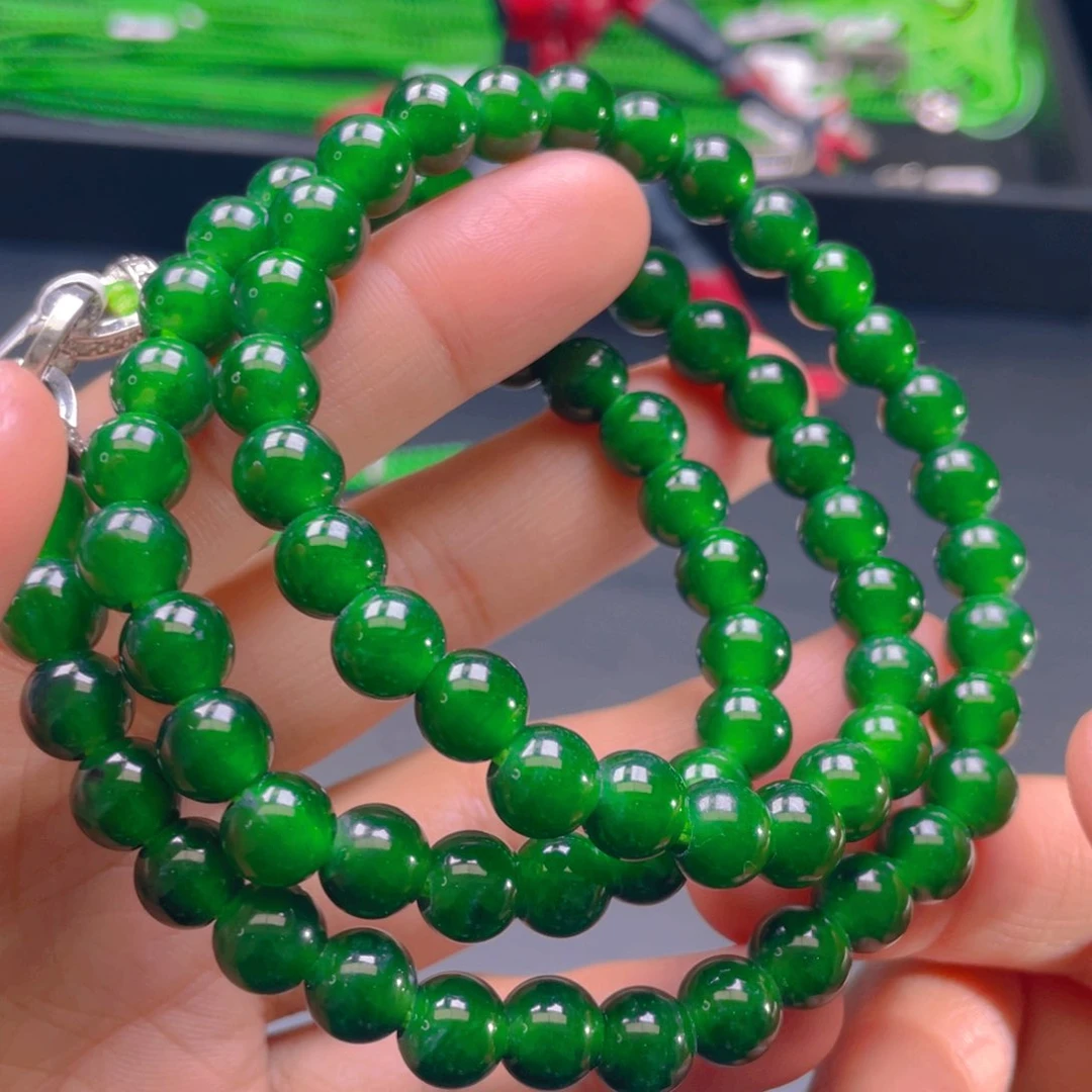 翡翠项链未镶嵌，1