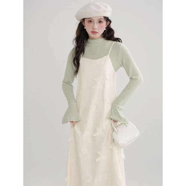 花姐推荐141-150温柔收腰显瘦连衣裙