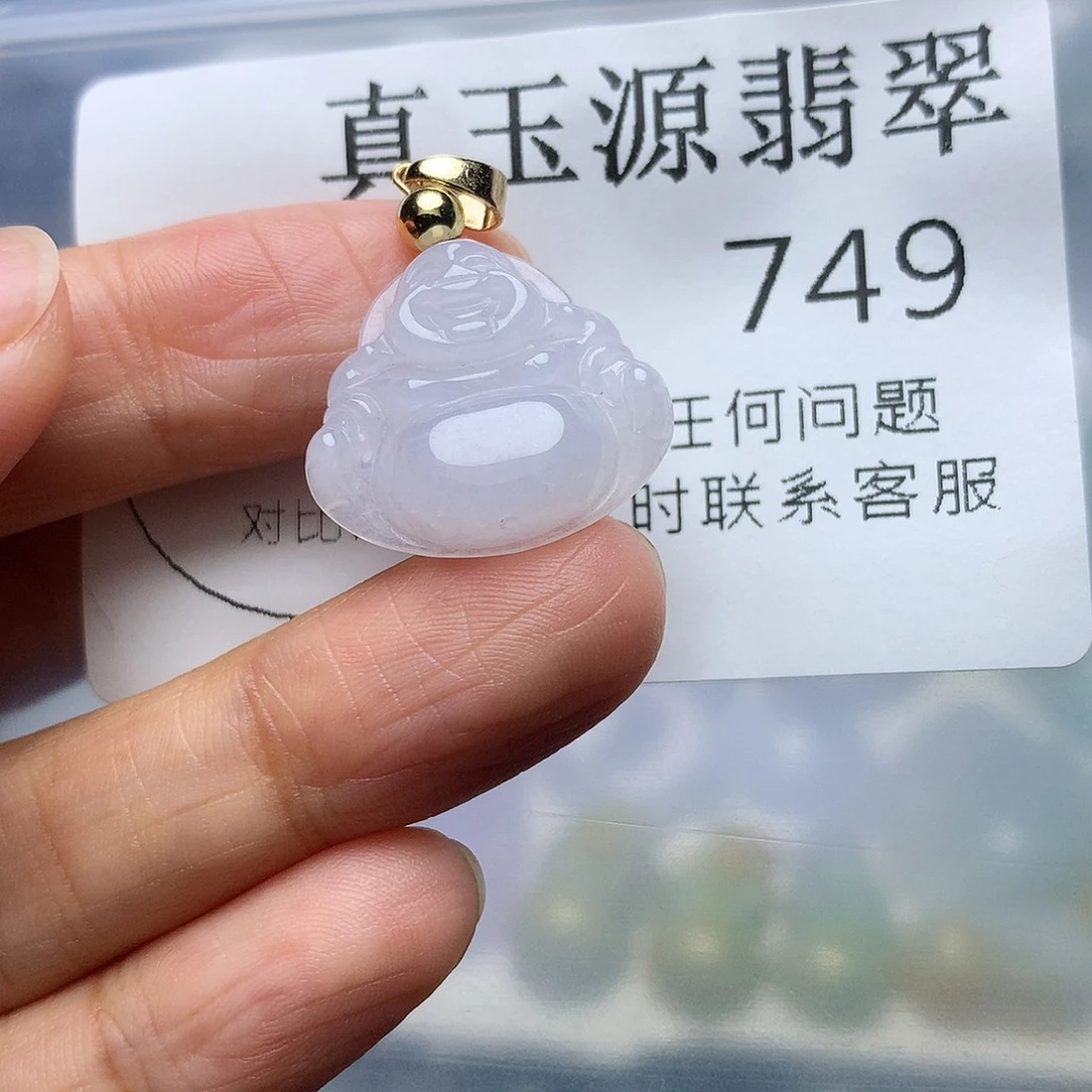 翡翠未镶嵌颈饰749