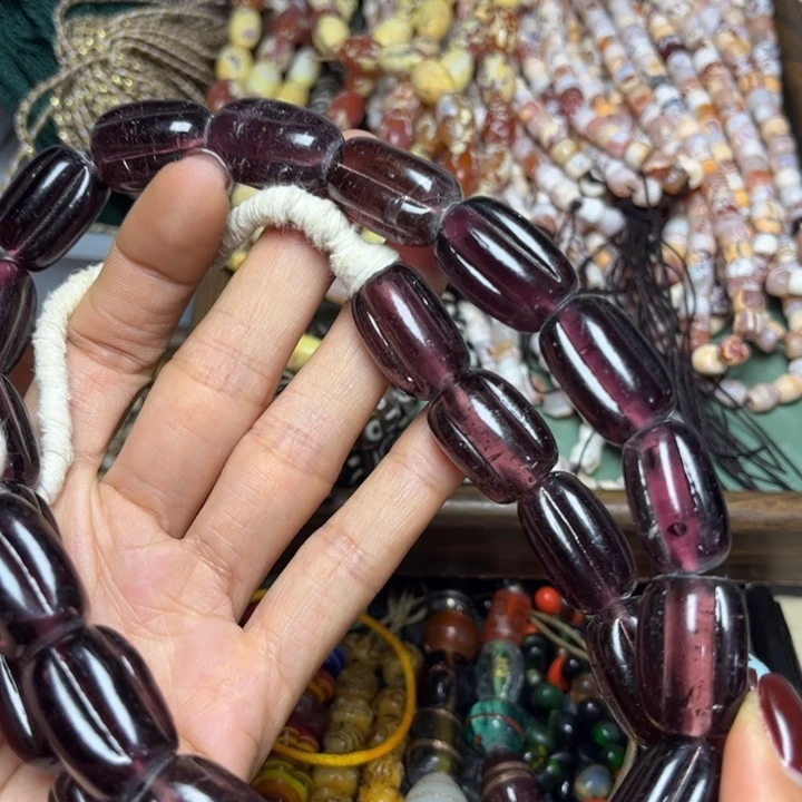 颈饰玻璃4216琉璃一条