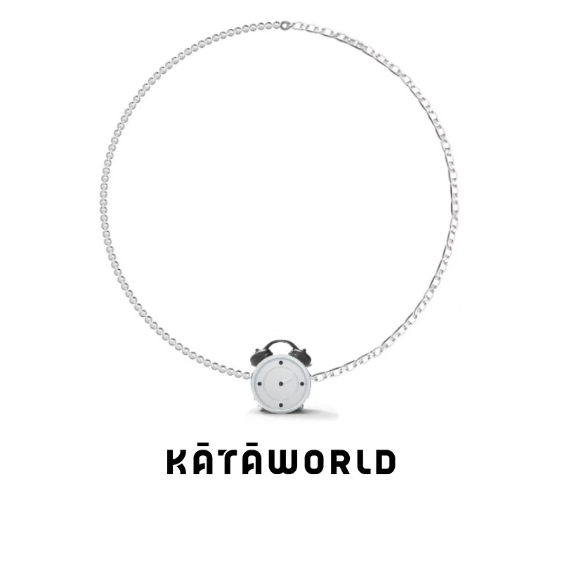 KATAWORLD 铜合金项链 【主理人】千禧系列-千禧闹钟项链-4.0