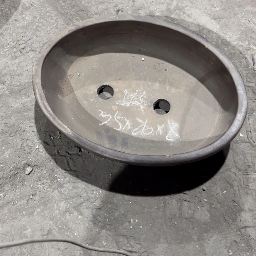 紫砂宜兴紫砂花盆，现货发