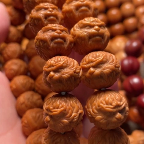 猴头核桃手串十*?悟空