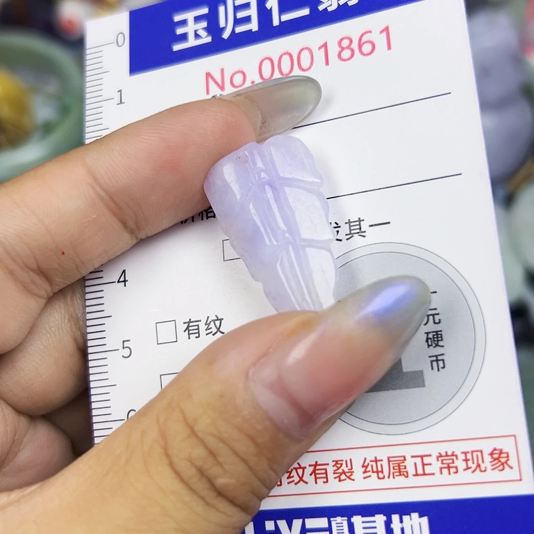 翡翠未镶嵌吊坠(不含链)11-