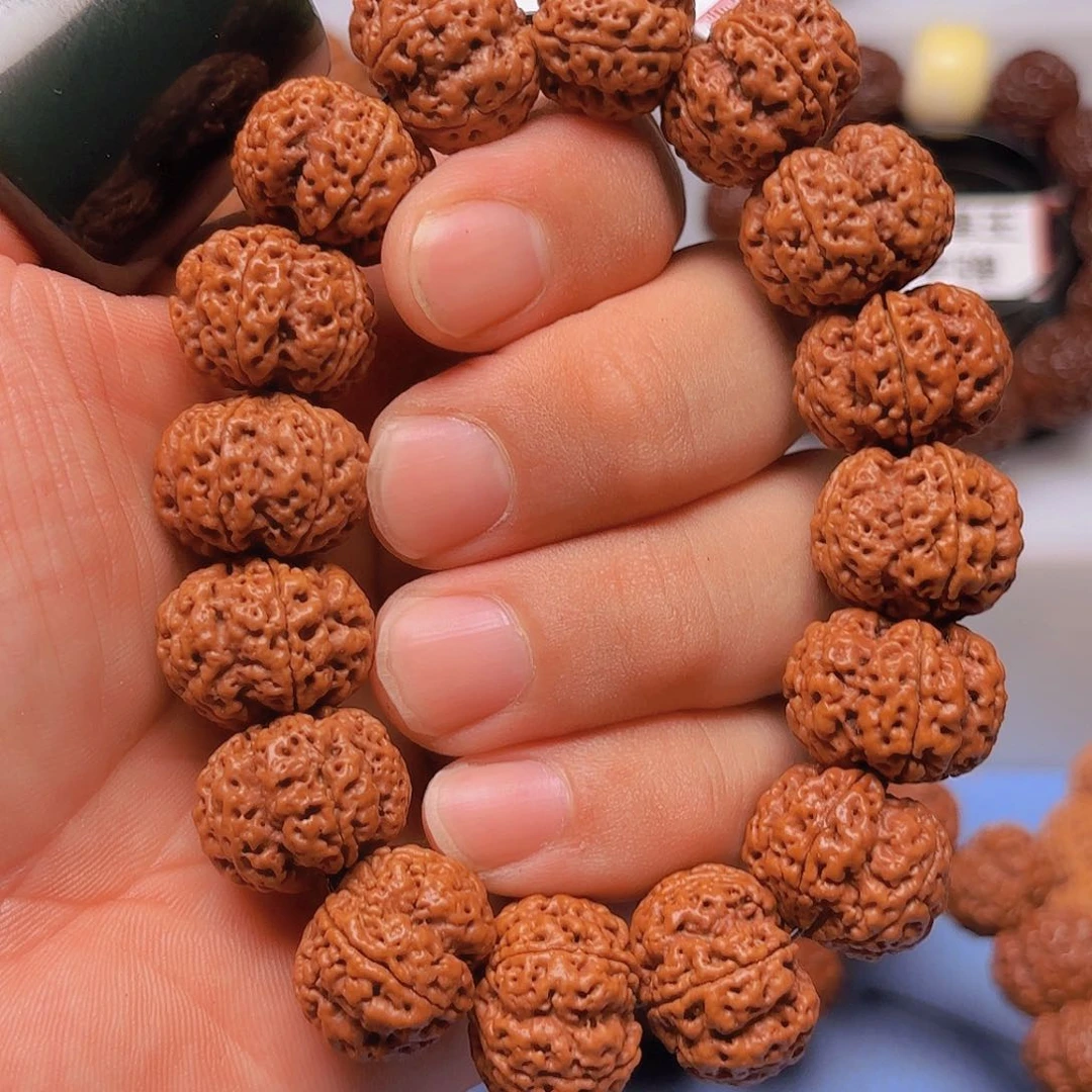 金刚菩提手串乾**日228/20mm 五星蜂王