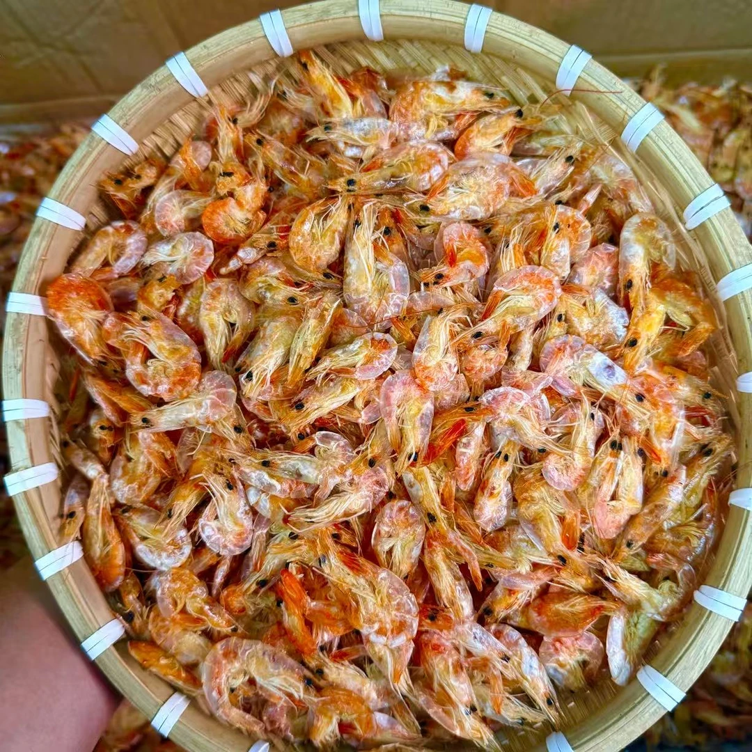 【新鲜日晒】本港小号烤虾即食虾干新鲜美味有嚼劲啤酒虾烤虾干塭虾