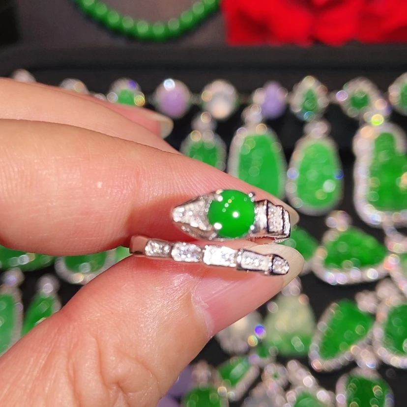 【闪购商品】未镶嵌戒指翡翠天然翡翠