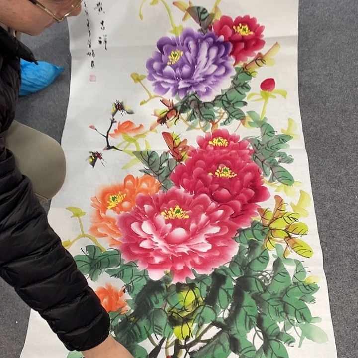 国画今天上午作品展示