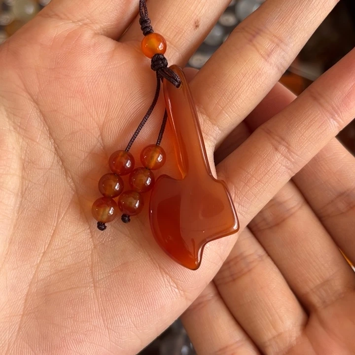 玛瑙/玉髓未镶嵌颈饰
