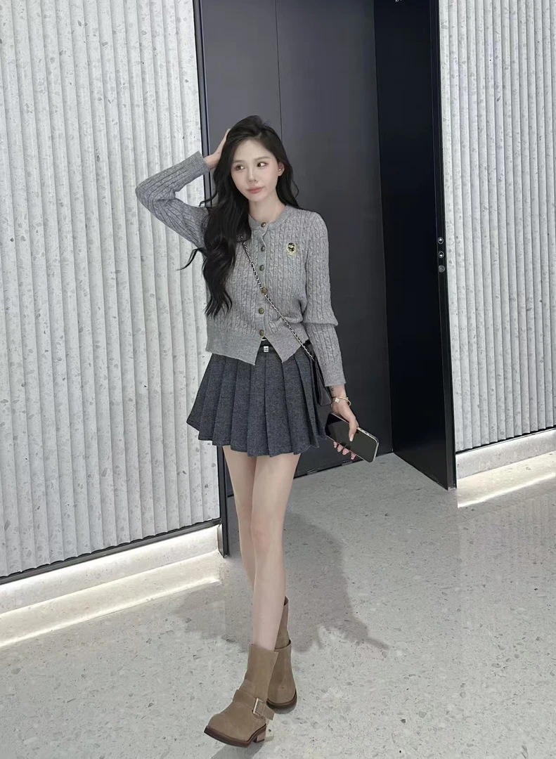 【田姜女装 】韩版减龄两件套