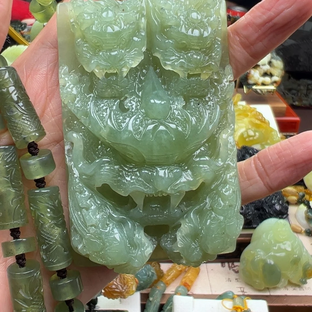 想***念岫玉未镶嵌挂件挂件