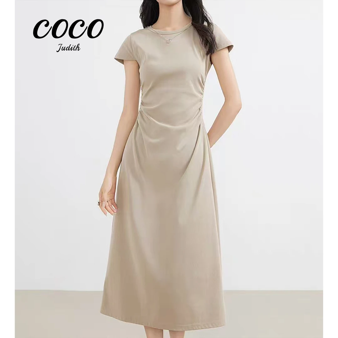 【RG6775】2025新款夏季洋气法式时尚气质日常百搭显瘦新款连衣裙